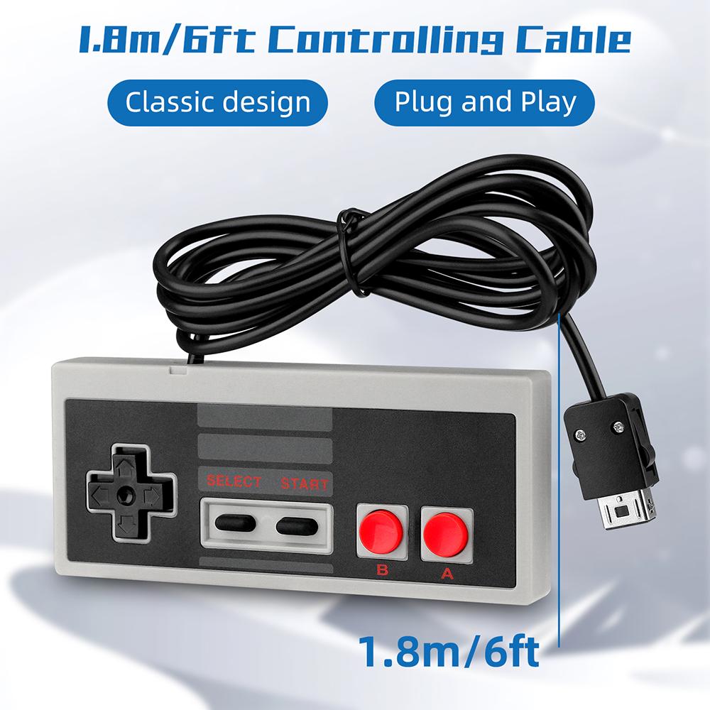 Игровой геймпад с проводами для Nintendo NES Mini Classic Edition