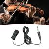 Violin Pickup Instrument Accessory,Clip on,Piezo Contact Parts for Guitar Banjo Ukulele
