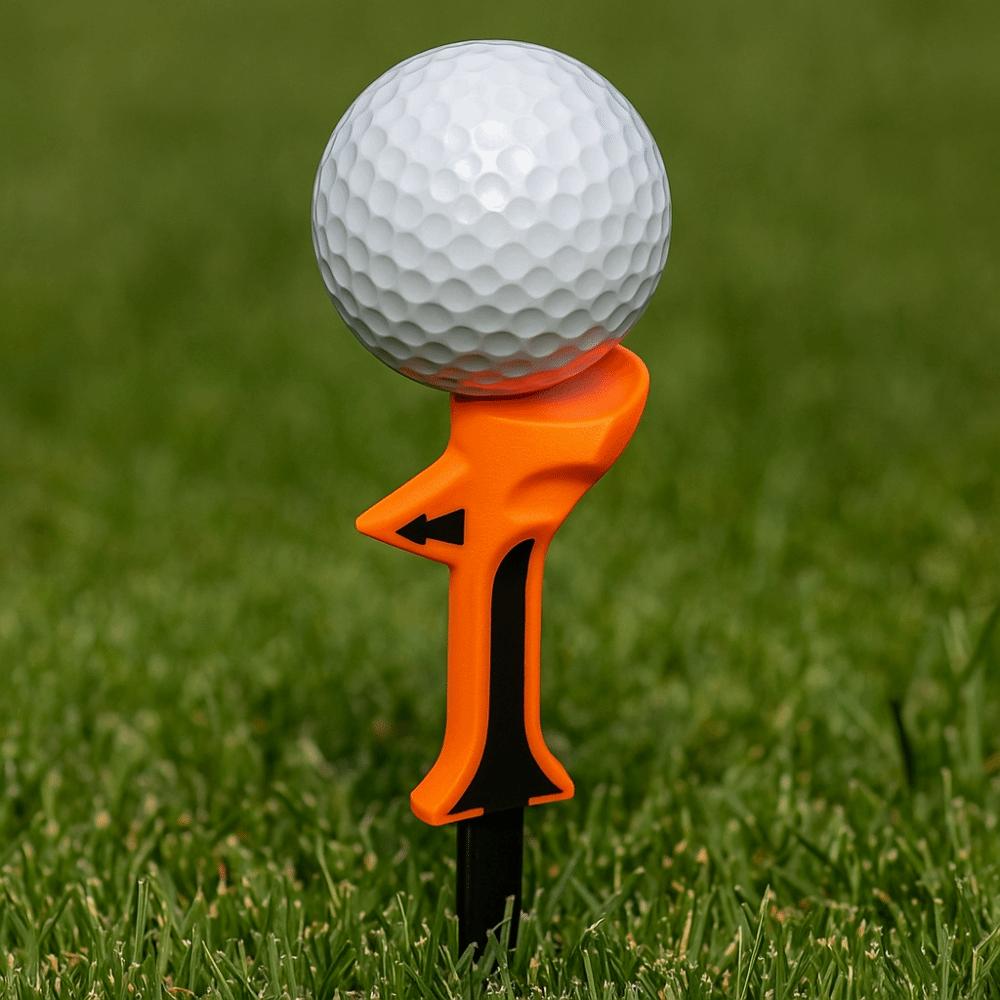 Диагональные вставки Гольф-ти Увеличивают Дальность Гольф Пластиковый Ти Держатель для Гольф-мяча Практика Гольфа