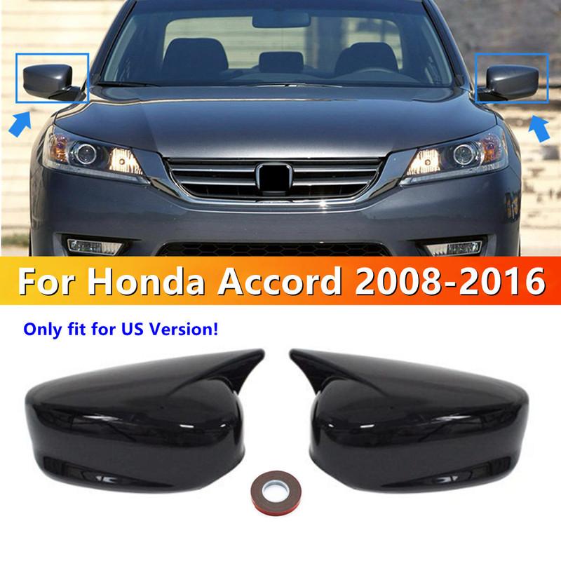 Для Honda Accord 2008 2009 2010 2011 2012-2017 ABS Накладка на зеркало заднего вида Боковое зеркало Крышка Зеркала Заднего вида Накладка на крыло Внешняя отделка двери Наклейка