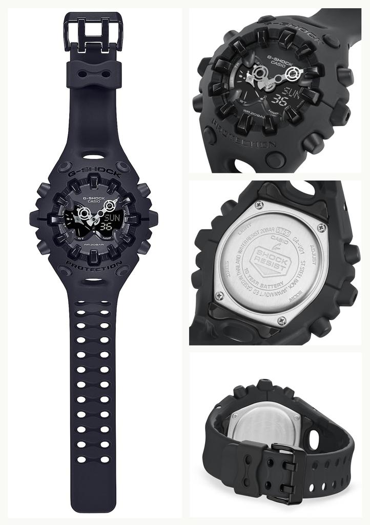 Часы Casio G-Shock [Официальный японский продукт] GA-V01-1AJF / -V01A-8AJF Мужские Серебристые / Черные