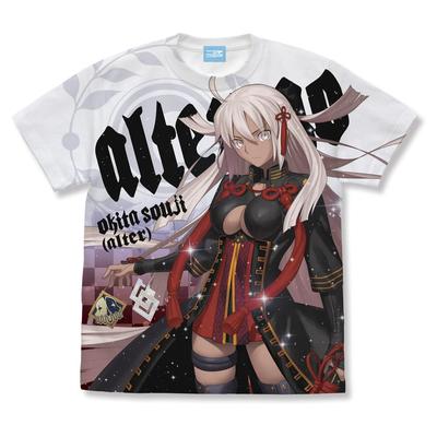 Футболка 2D Cospa Order Alter Okita Full Graphic WHITE M size [Официальная] Fate/Grand Ego/Souji [Alter]