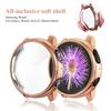 Ultra Thin Electroplate TPU Protective Watch Case Full Cover Screen Protector For Samsung Galaxy Watch Active 2 40 44mm