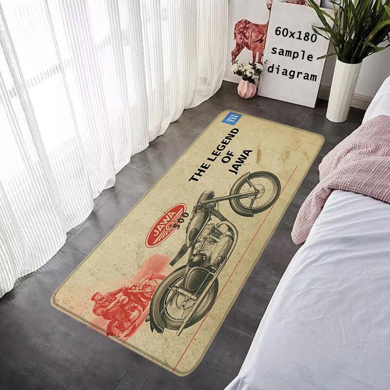 Foot Rug Welcome Floor Mat for Entryway Jawas Moyorcycle Bathroom Hallway Carpet Kitchen Water Adsorbed Rugs Fluffy Home Decor