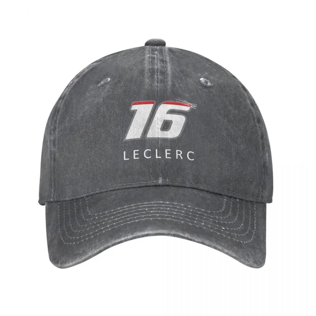 Charles Leclerc F1 Signature Graphic - Dark Baseball Cap Golf Sunhat Caps Women Men'S