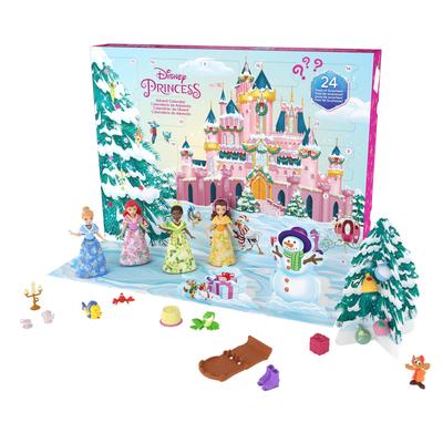 Mattel Игрушки принцесс Диснея, Адвент-календарь с