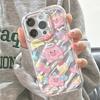 Ins Pig Strawberry Cake Flower Cloud Moon Phone Case For Iphone 13 12 Promax 11 14 Pro Max Imd Back Cover Capa Shell Fundas