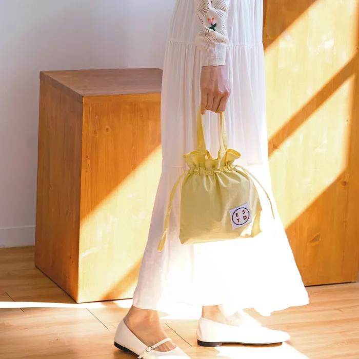 Estodus [ESTD] Pocket Bag S Pastel Yellow / Mini Crossbody Bag