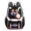 Anime Cartoon Kpop Printed Backpack Schoolbag for Teenager Student Girl Boy Bookbag Large Capacity Travel Bag Kid Gift Rucksak