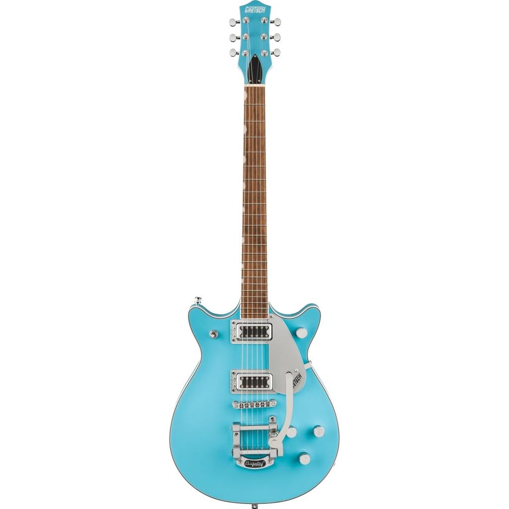 Gretsch G5232T Electromatic Double Jet FT с Bigsby Накладка на гриф из лавра Цвет Kailani Blue Gretsch /