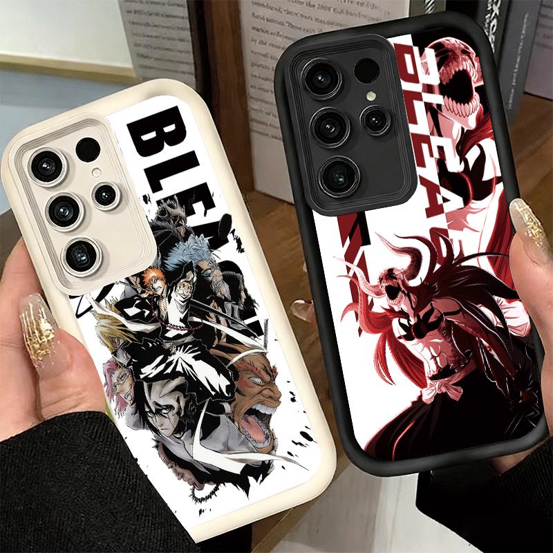 Чехол для телефона Samsung Galaxy S26 S25 Ultra S24 FE Аниме Bleach Дизайн Оболочка S23 Plus S22 + S21 S20 5G Мягкий Силикон Funda