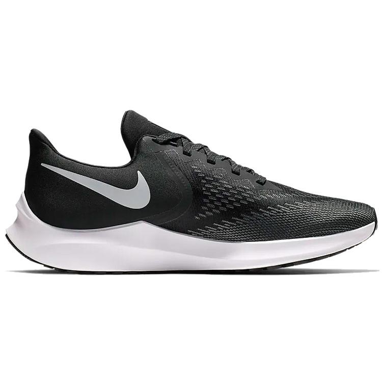 Nike Zoom Winflo 6 Черный Белый Темно-серый AQ7497-001