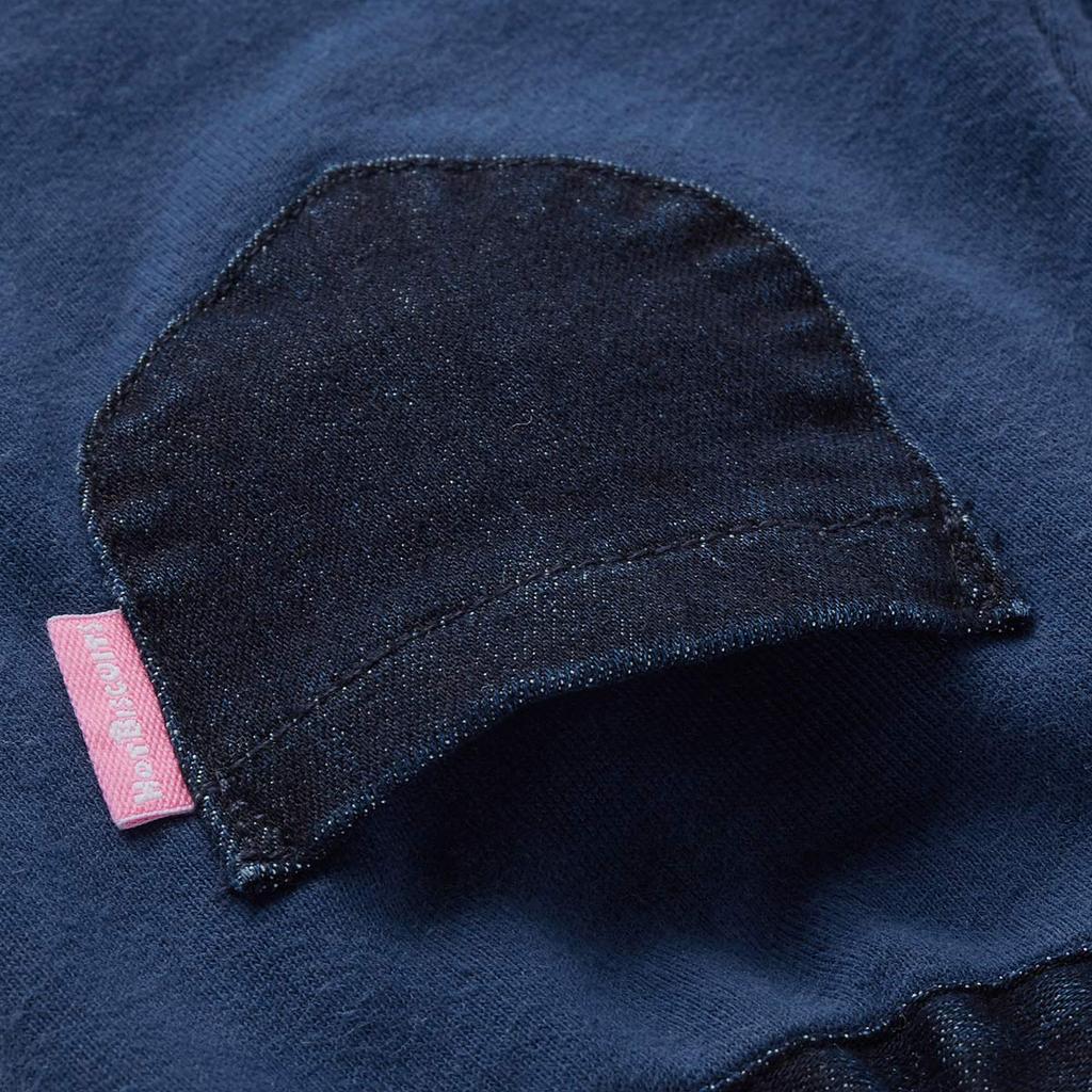 MIKIHOUSE HOT BISCUITS Stretch Denim Pants, 71-3205-453, 90cm, Indigo Blue