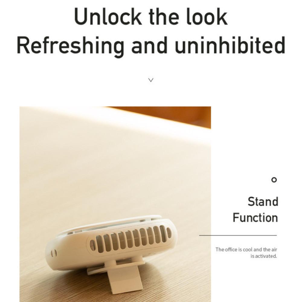 Портативный уличный шейный вентилятор USB безлопастной вентилятор цифровой дисплей ручной вентилятор 93*43*116 мм