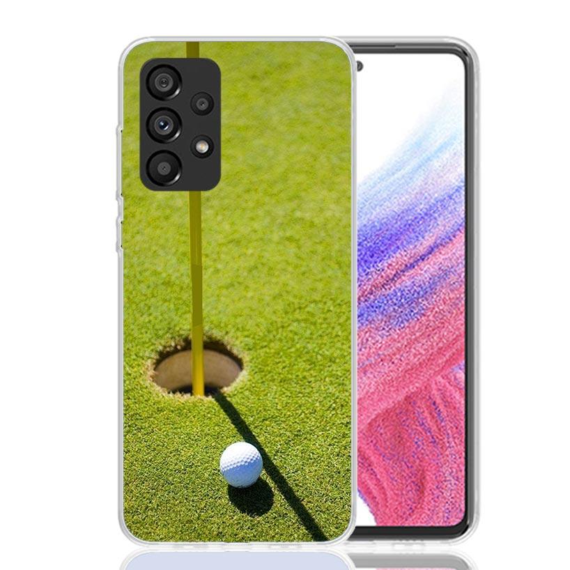 Modern Golf Sports Phone Case for Samsung Galaxy A17 A16 A15 A14 A13 A57 A56 A55 A54 A53 A37 A36 A35 A34 A33 A26 A25 A24 A23 Gal