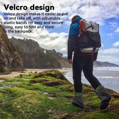 Высокие гетры для трейлраннинга, защитные пыле- и песконепроницаемые чехлы для обуви для марафона, пешего туризма, светоотражающие чехлы