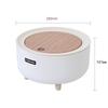 Nordic Style Luxury Trash Can with Press Lid for Home Bathroom and Living Room