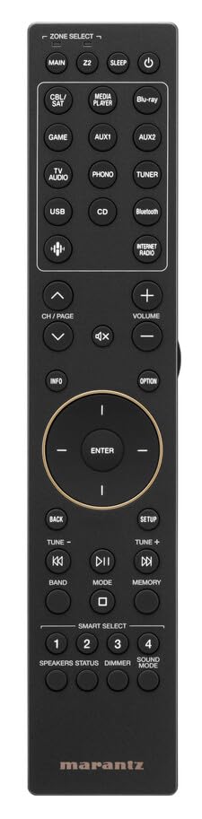 Marantz Network Stereo Amplifier with HDMI Selector Black Receiver, Hi-Fi STEREO70s/FB