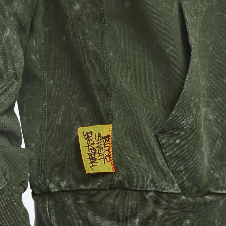 Nike Толстовки Мужские Зеленые С капюшоном Умеренные Другое DH6809-355