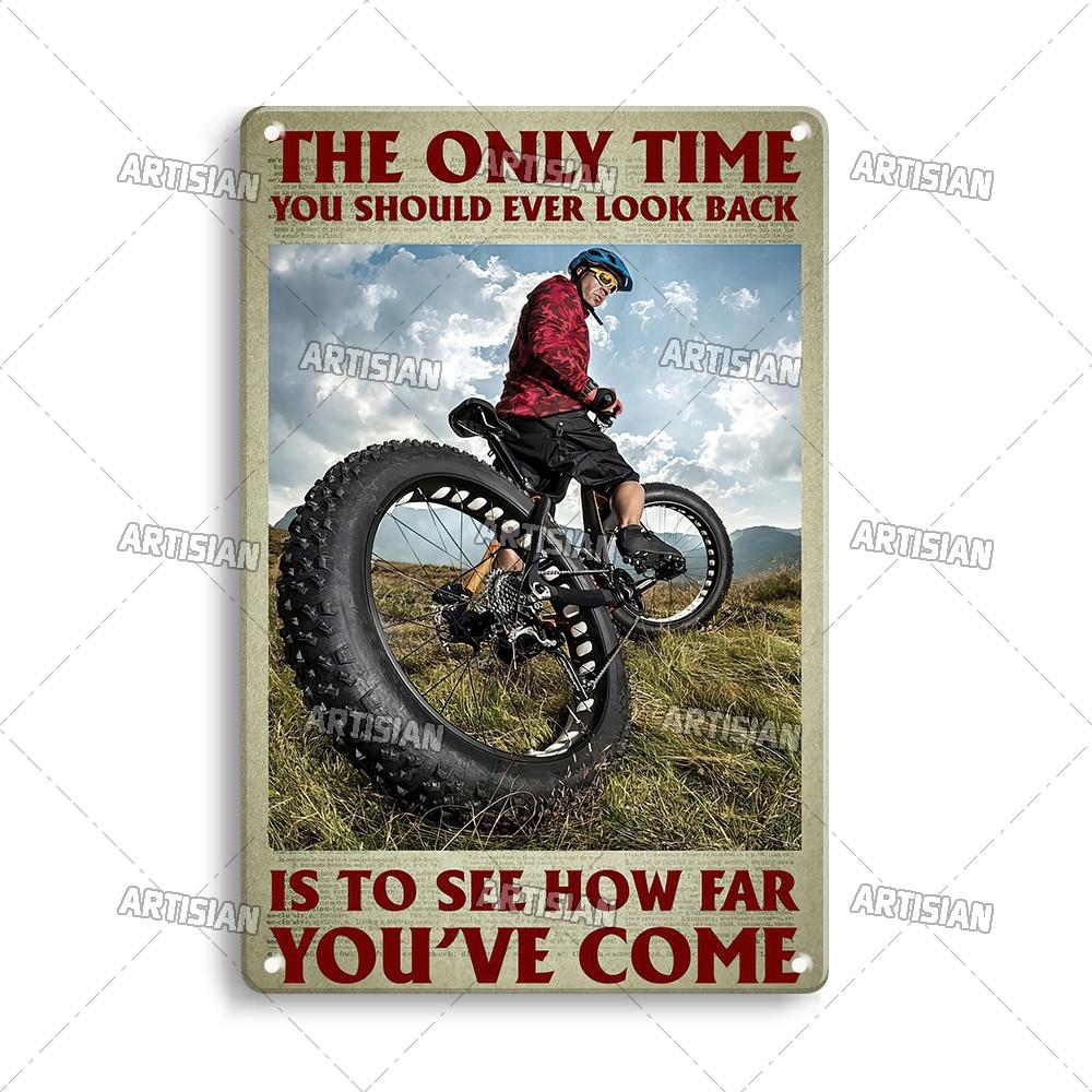 Художественная велосипедная жестяная вывеска, декоративная табличка для велосипеда, спортивный металлический плакат, Настенный декор, гараж, бар, паб, клуб, отель, кафе, кухня