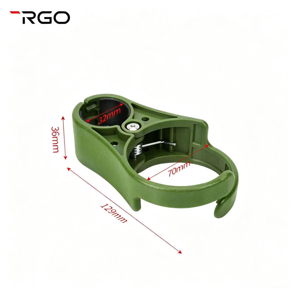 Folding Bike Cup Holder for Water, Coffee, and Tea - Fits Brompton, Dahon P8/P10