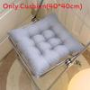 Modern Simple Style Office Seat Cushion With Polyester Filling For Desk Use
