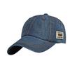Buzz Selection Denim Logo Hat for and CAP533 Cap, Outdoors, Running, Fishing, Casual, Men's Women's, (Navy)