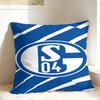 S-Schalke 04 Team Pillow Cover Novelty Pillow Case For Wedding Party Home Decor Soft Cushion Cover Gift