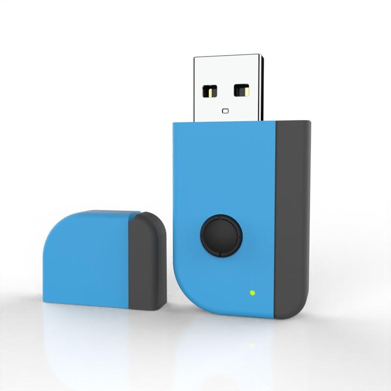 VAORLO USB-адаптер для игр, Bluetooth-приемник для геймпада для PS5, PS4, Xbox, адаптер с одной ручкой, беспроводной приемник с ручкой для Switch Pro