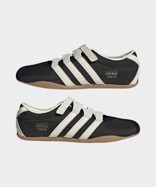 [Adidas] Tokyo Mary Jane - Black:Cream White (JR4790)