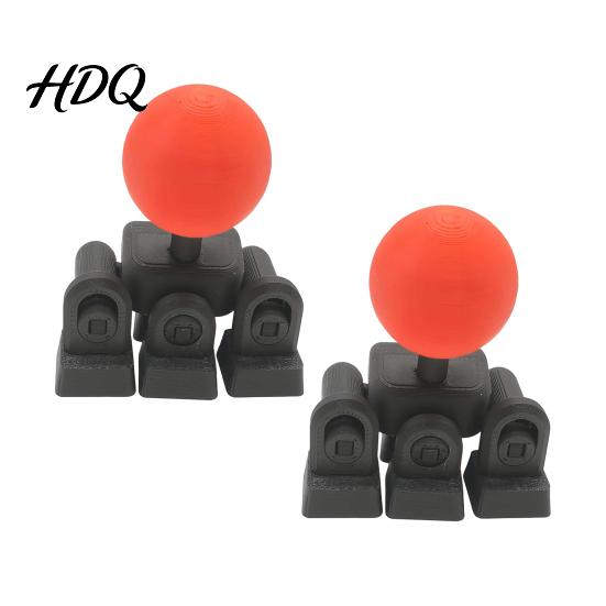 Колпачок для джойстика Винтажная игра 3D-печать Новинка Механическая клавиатура Адаптер для переключателя 4-клавишная связь Мини-контроллер для файтинга Кнопка-насадка для
