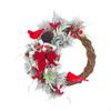 Рождественский венок рождественская зима 45 см сезонная гирлянда для вечеринки у входной двери