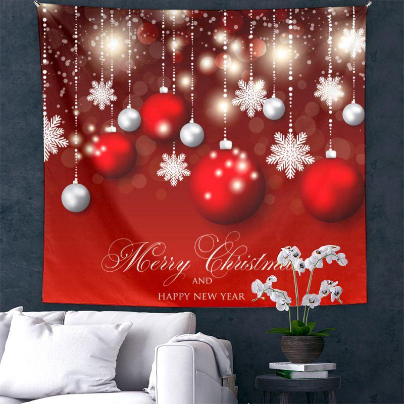 Рождественский гобелен, фоновая ткань для домашнего декора и реквизит для фотосъемки