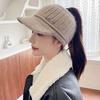 Женская осенне-зимняя дорожная вязаная шапка - Повседневная кепка-утка в корейском стиле
