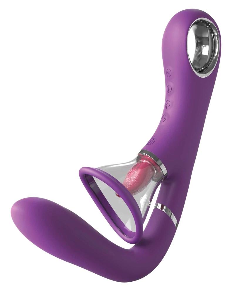 Fantasy For Her - FFH Her Ultimate Pleasure Pro G-Spot Vibrator with Suction Pump