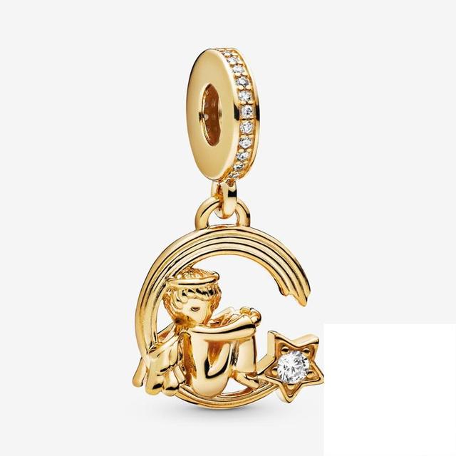 Новый золотой кулон, сверкающие бусины в виде солнца, пчелы и дерева, очаровательные оригинальные модные браслеты, ювелирные изделия своими руками для женщин