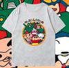 2026 Summer Crayon Shin Chan Comic Frame Print Cotton Oversized T Shirt Parent Child Y2K Casual Tops For Unisex And Unisex