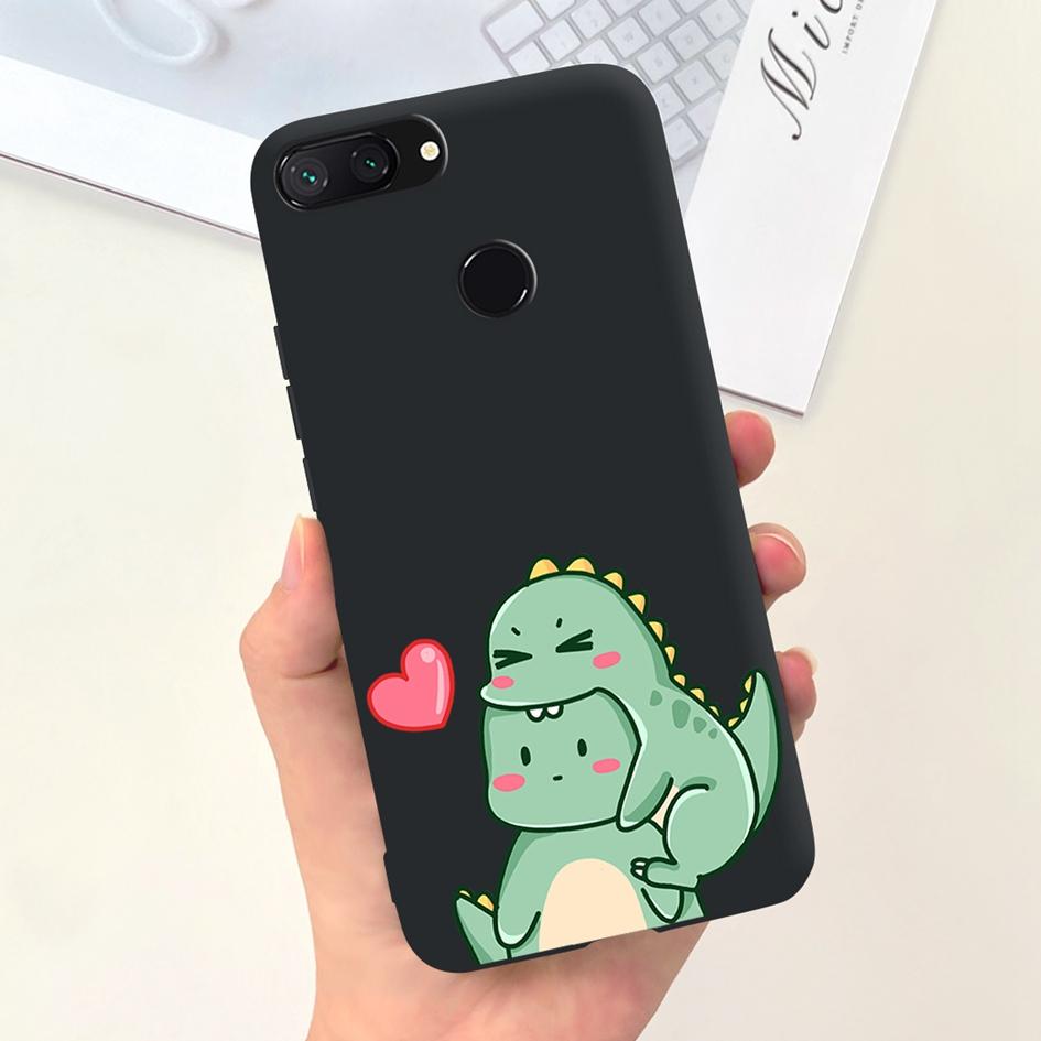 For Xiaomi Mi 8 Lite Case 6.26" Fashion Landscape Girls Bumper Soft Silicone Phone Cover For Xiomi Mi 8 Lite Funda Mi8Lite Pouch
