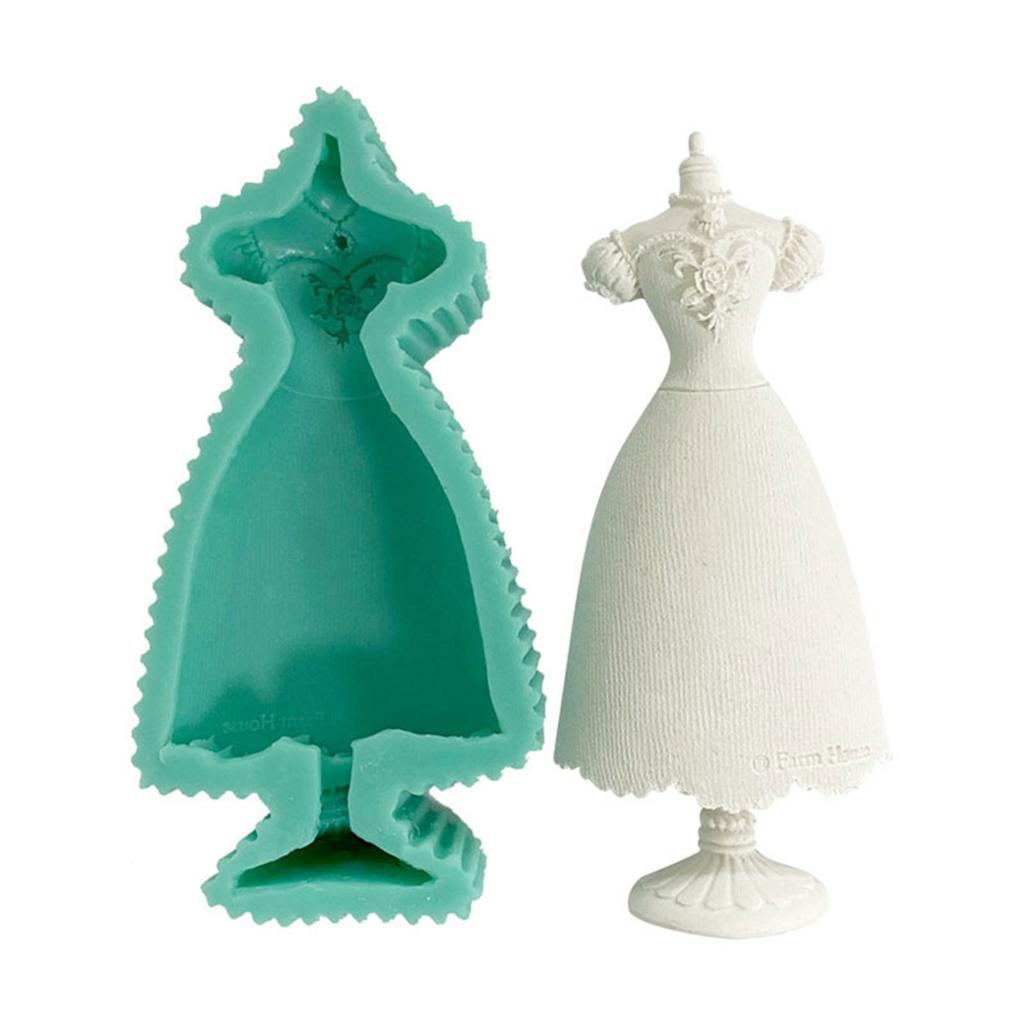 Костюм в форме DIY ручной работы 3D гипсовые формы формы для свечей силиконовый материал 24 стиля выберите идеальный подарок для любителя выпечки