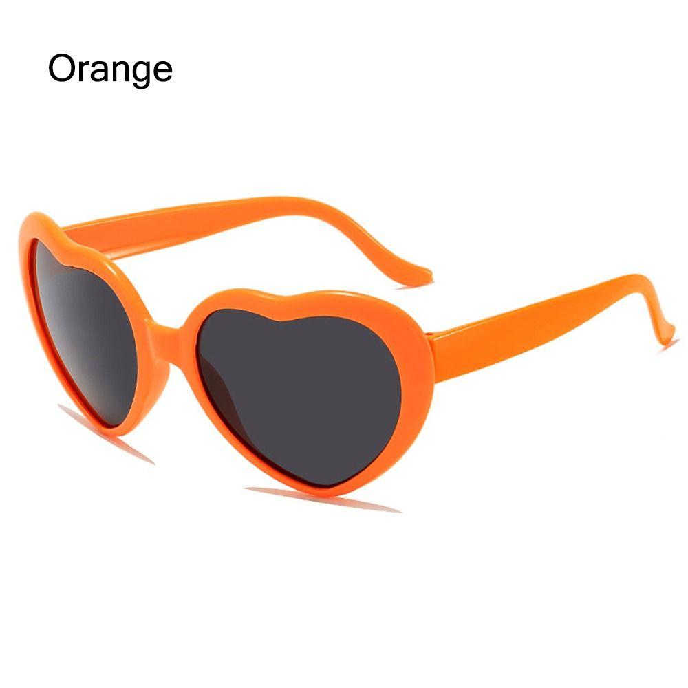 Cosplay Heart Sunglasses UV400 Protection Beach Shades Cute Party Glasses  for Women