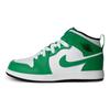 Кроссовки Air 1 Mid PS Lucky Green для детей Черно-белые DQ8424-301