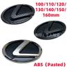 Pasted 10-16cm Front Grille Rear Trunk Badge Sticker for Lexus GS/GX/IS/LS/LX/NX/RX/CT/ES/IS250/IS300