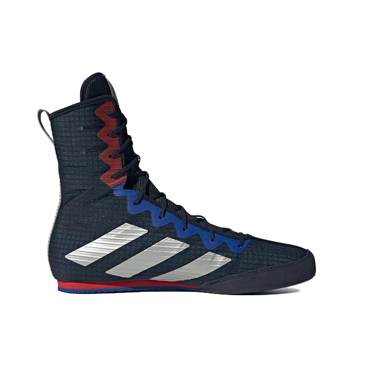 adidas Кроссовки унисекс Box Hog 4 Legend Ink Silver Синий Серебристый-Серый Металлик-Два HP6880