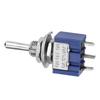 10Pcs On OFF on Mini Toggle Switch SPDT 3 position 3 pin 6mm 6A 125VAC