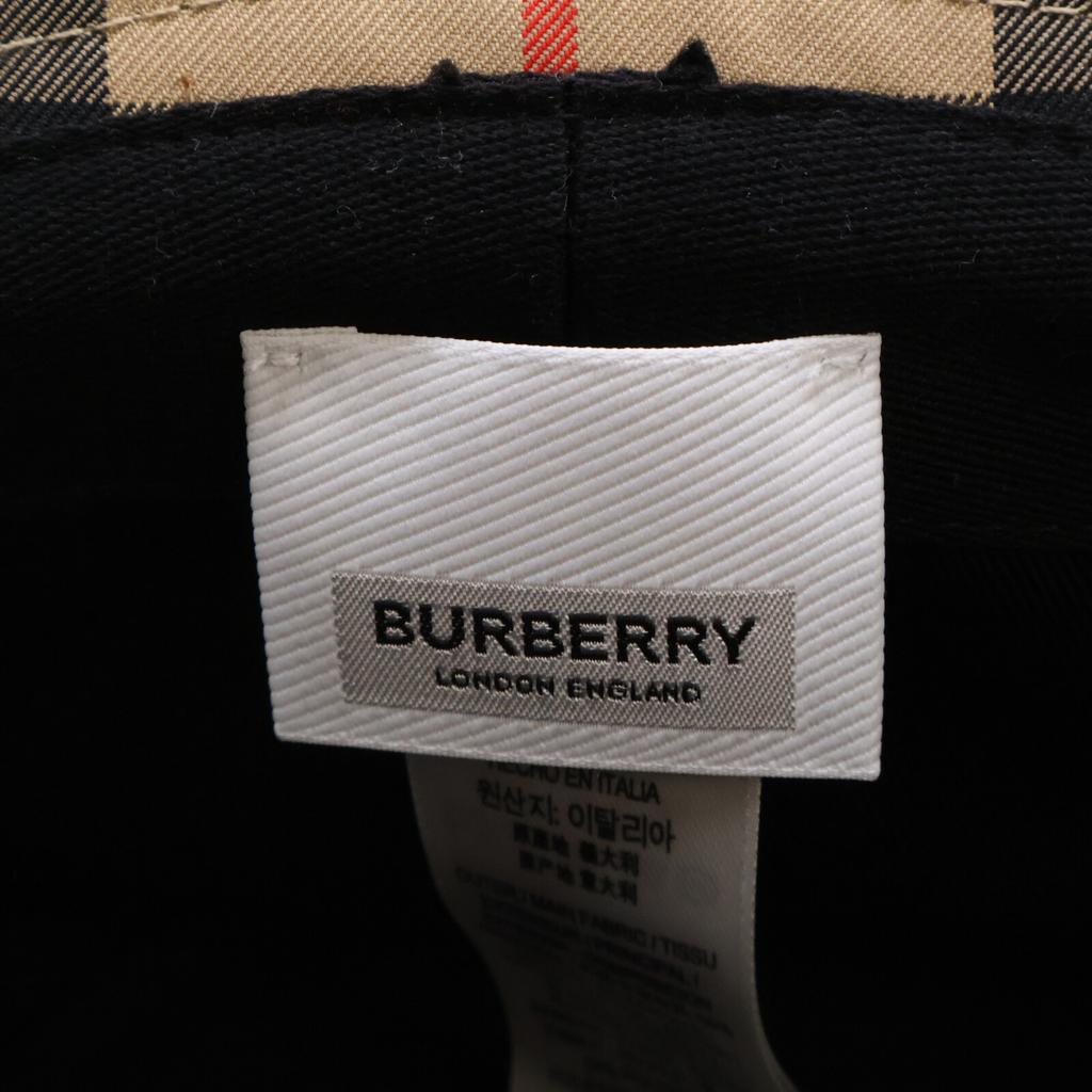 Burberry [Отличное состояние/Оригинальный товар для внутреннего рынка] 8026927 Панама-ведро с панелями в клетку винтаж M Архивный бежевыйБ/у