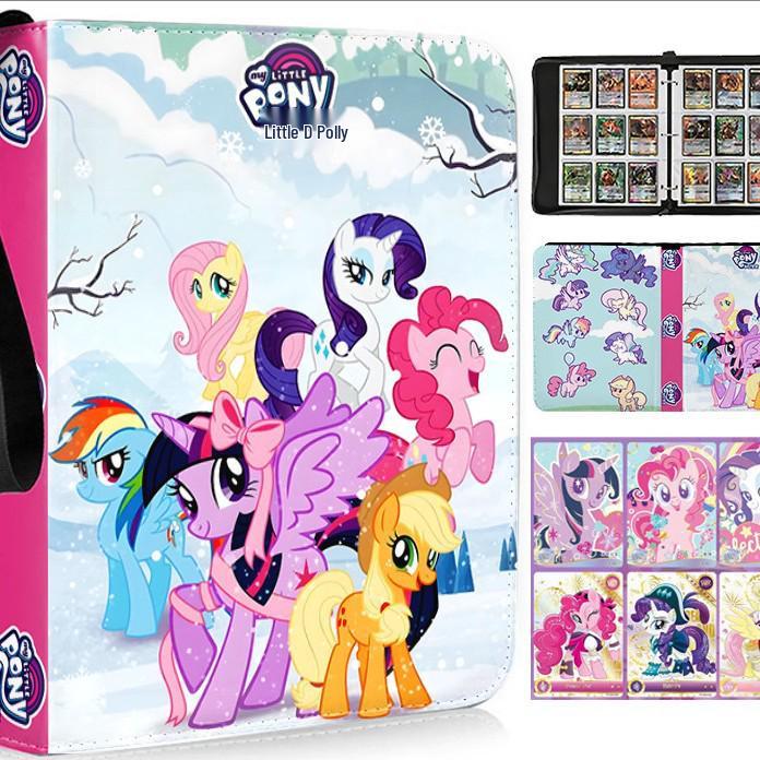 My Little Pony Zippered Trading Card Binder - Four and Nine-Pocket Album