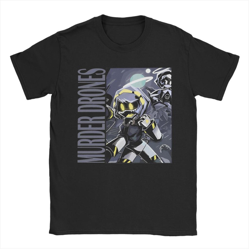 Murder Drones T-Shirts for Men Women Game Fashion Cotton Tee Shirt O Neck Short Sleeve T Shirts Summer Clothing