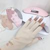 1 пара анти-УФ-перчаток для ногтей, УФ-гель-защитные перчатки без пальцев, маникюрные инструменты для дизайна ногтей, светодиодная лампа, сушилка для ногтей, радиационная ручная работа