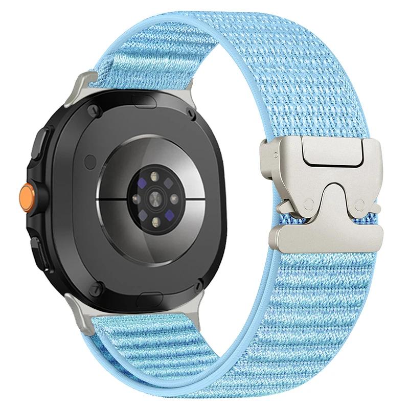 Новый нейлоновый ремешок для Samsung Galaxy Watch 8 44 мм 40 мм Classic Запасной браслет Спортивный ремешок Correa для Watch 8 Classic Ремешок