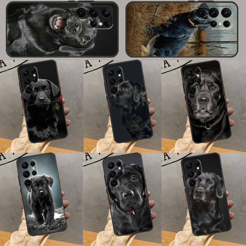 Labrador Puppy Dog Phone Case For Samsung Galaxy S25 Ultra S24 S23 S22 S21 Ultra S9 S10 Plus S20 FE Funda Cover